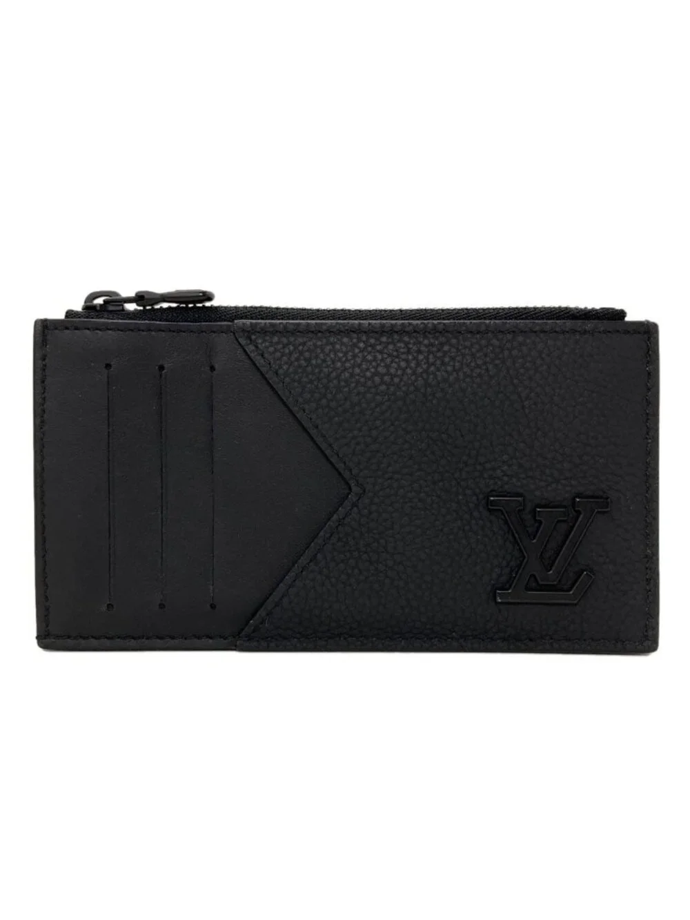 Louis Vuitton Coin Card Holder Aerogram Case Leather
